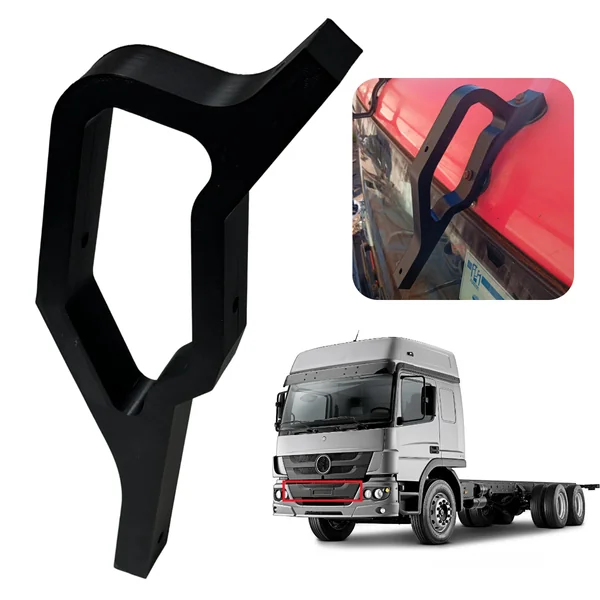suporte quebra-sol caminhão peça impressão 3D reposição automotiva